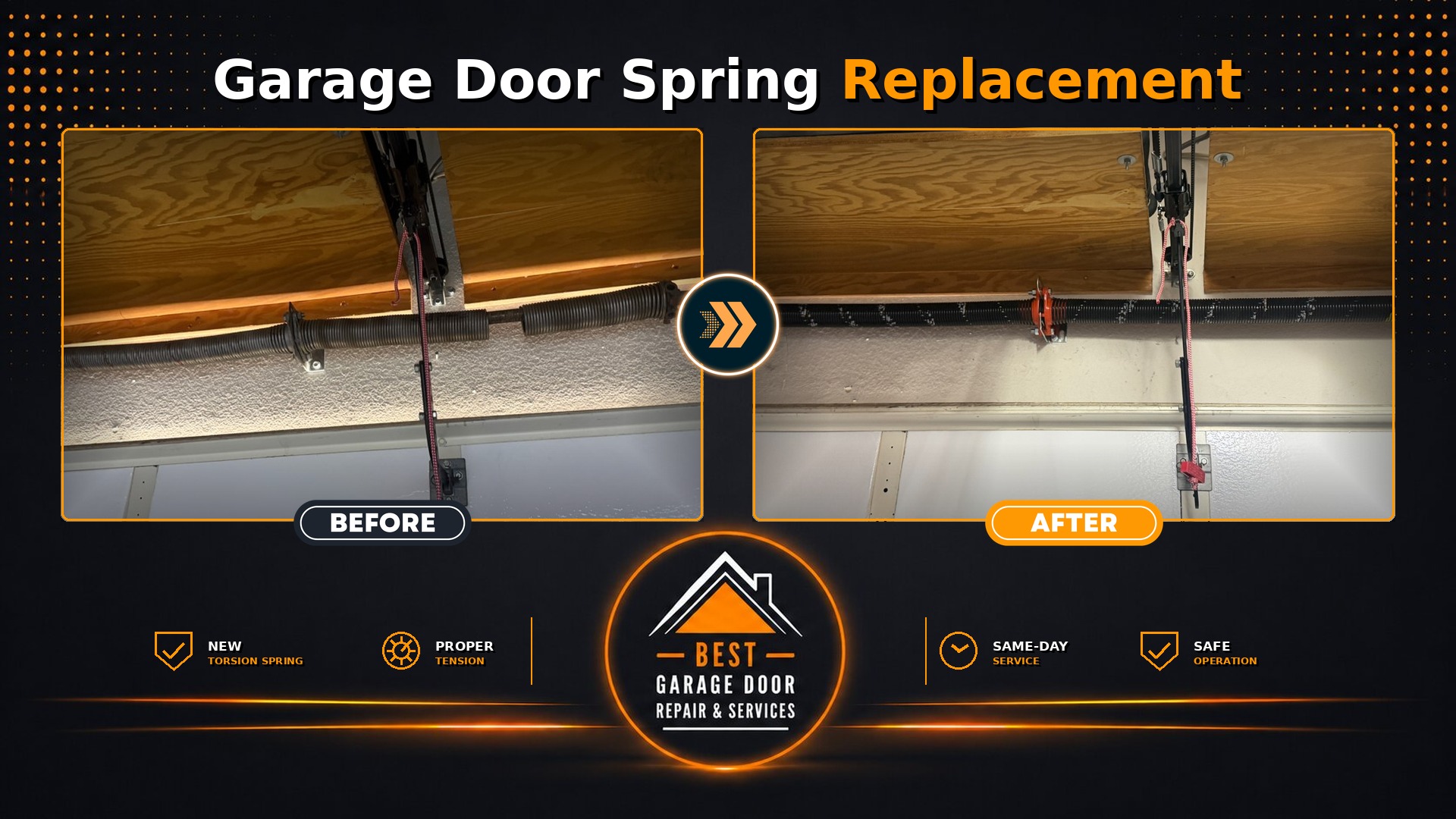 Torsion Spring Replacement In Hillsboro, OR 97124
