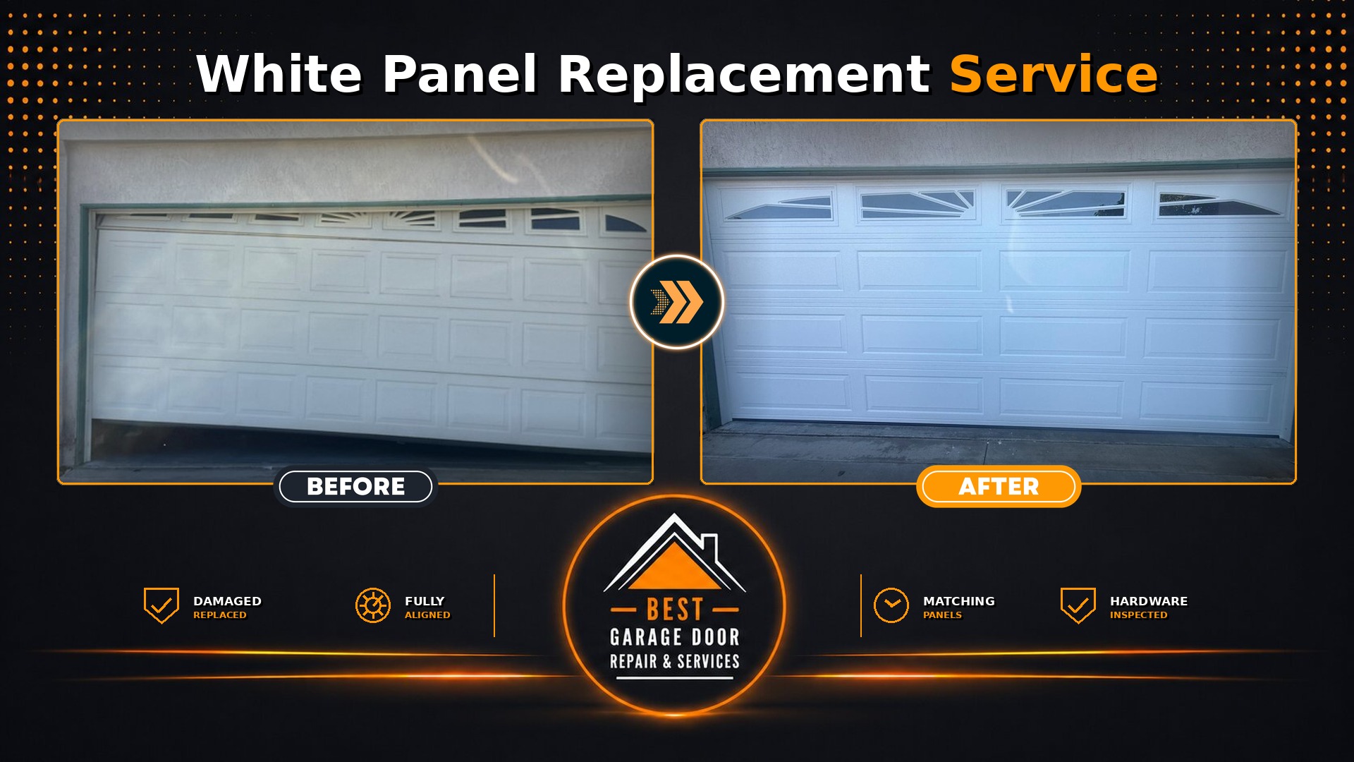 Garage Door Panel Replacement In Hillsboro, OR 97124