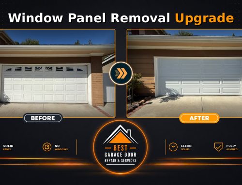 Garage Door Window Panel Replacement In Hillsboro, OR 97124