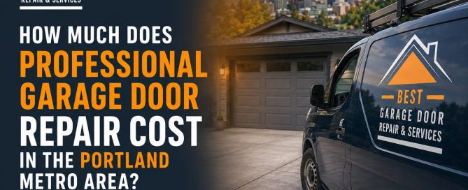 How much does professional garage door repair cost in the Portland Metro area?